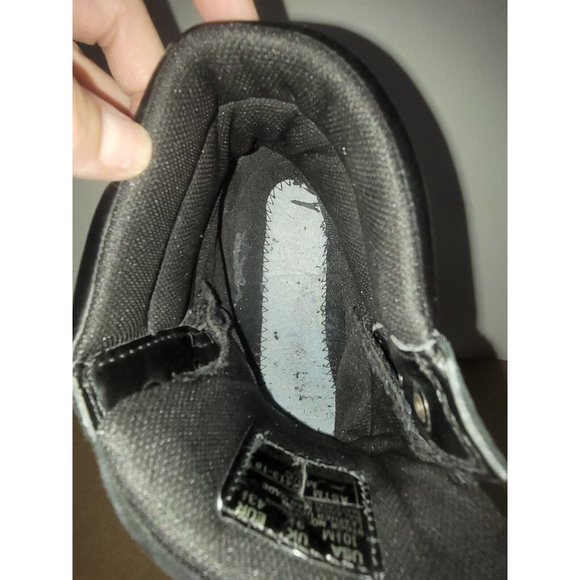 Wolverine Iron Ridge Black Steel Toe Work Boots Mens Size 10.5 Waterproof W08505 - Picture 11 of 12